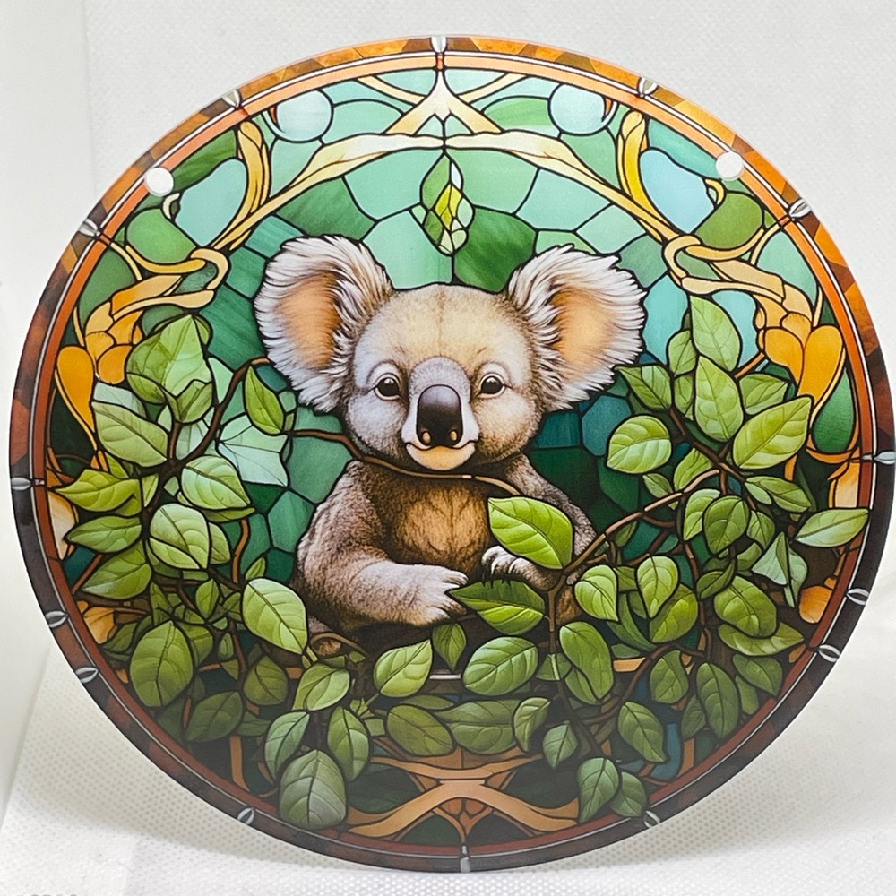 Suncatcher Acrylic Koala Bear Wildlife Animal Cottage Cabin Decorative Gift